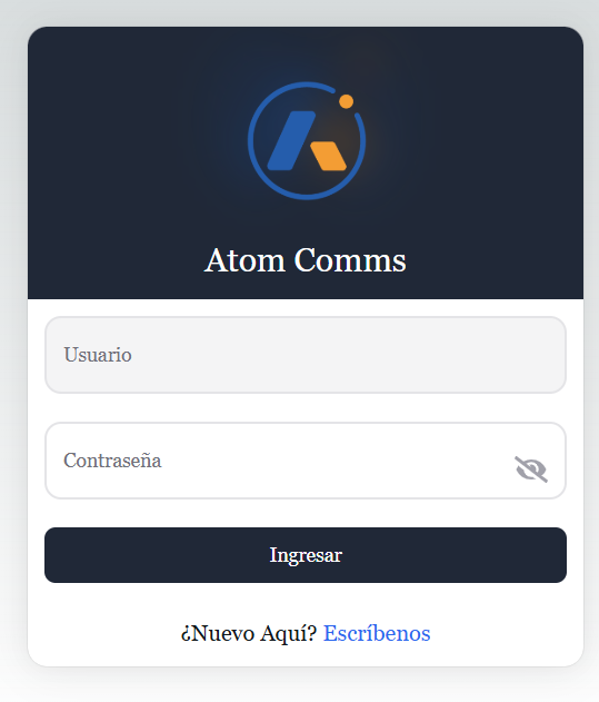 Plataforma Atom Comms